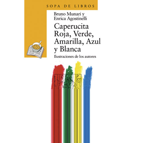 Caperucita Roja, Verde, Amarilla, Azul y Blanca - Tintaleo Store